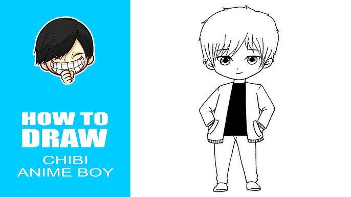 chibi boy drawing easy