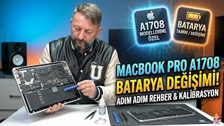 Macbook Pro A1708 (2017) Batarya Değişimi