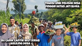 Cantik & Otentik Khas Jawa Pesona Desa Pinggir Hutan Jati Blora Edisi Kirab Gas Deso Gembol Part 02