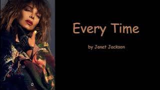 Every Time by Janet Jackson (Lyrics)