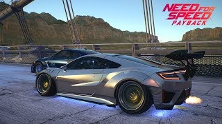 Need For Speed Payback | Acura NSX 2017 DRAG Racing vs. Vasilev (Boss Race) - PS4 Gameplay screenshot 2