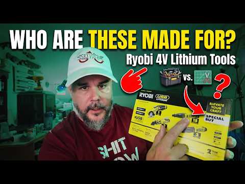 Ryobi 4V Lithium Tools, who are these for