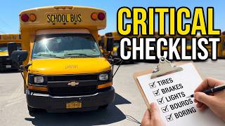 School Bus Inspection Checklist Every Driver Must Know