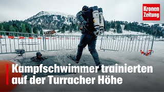 Jagdkommando: Kampfschwimmer trainierten auf der Turracher Höhe | krone.tv NEWS