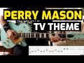 Perry Mason TV Theme With Tabs Chords 