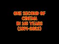 One second of cinema in 148 years 18742022