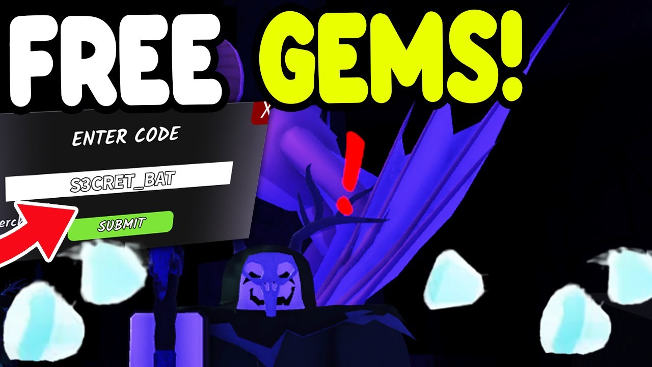 CAVE UPDATE! ALL WORKING GEMS CODES In 99 NIGHTS IN THE FOREST BAT ...