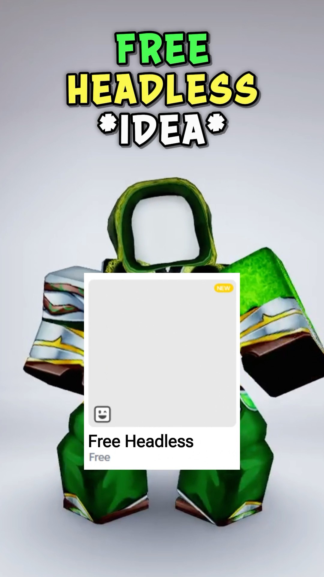 NEW FAKE HEADLESS FREE ITEMS ON ROBLOX 2026 Roblox YouTube Oardefault 