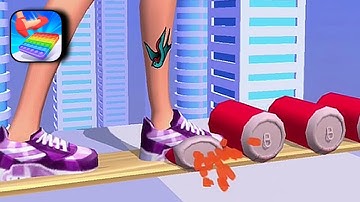 Tippy Toe 3D 👸👠🌈 BIG UPDATE!! All Levels Gameplay Android,iOS #6