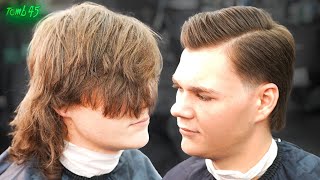🔥💈MUST WATCH MODERN MULLET TRANSFORMATION - LOW TAPER TUTORIAL