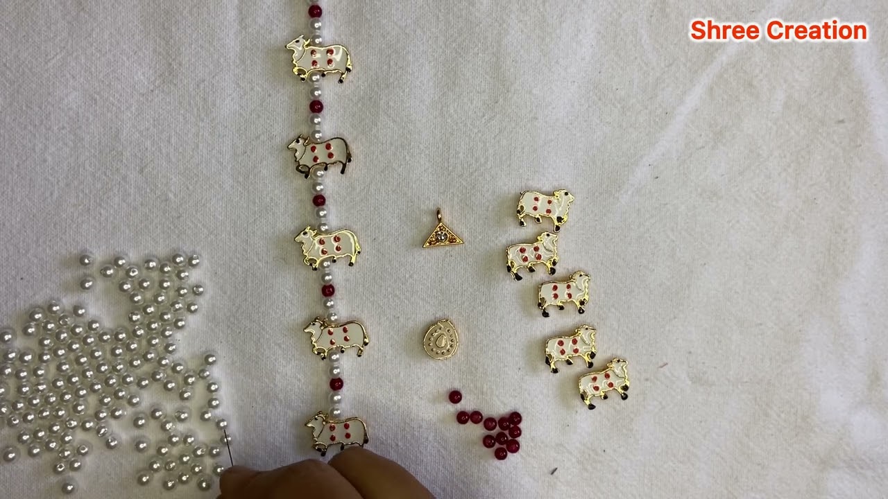 ગાય ગાદીજી માલા | kanth Mala | Utsav | Pushti Shringar | Thakorji Shringar | @shreecreation4154 