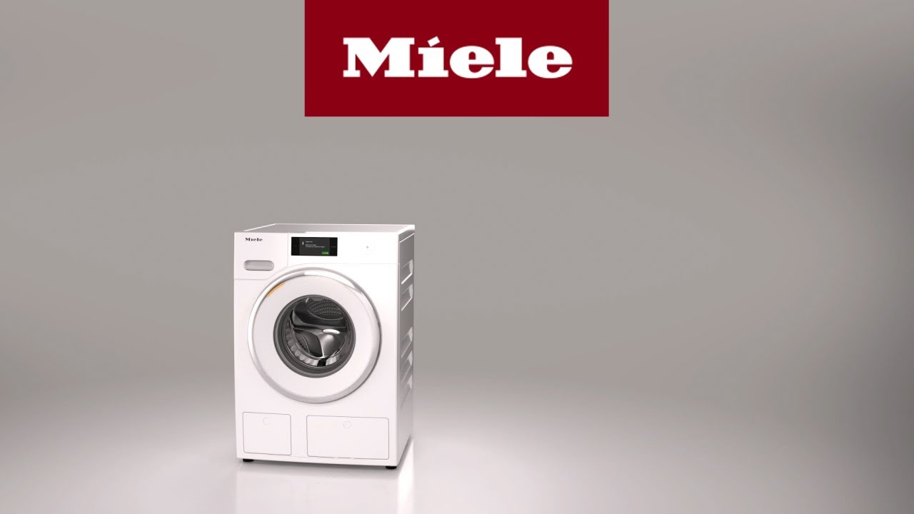 Washing machine W1 Hygiene info / washing machine smells I Miele
