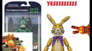 My thoughts on the NEW Curse of Dreadbear FNAF Funko Action Figures and Plushies!