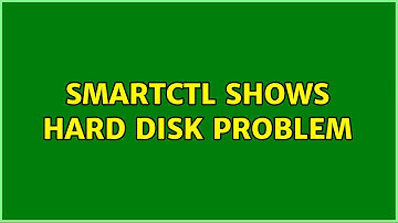 Ubuntu: smartctl shows hard disk problem