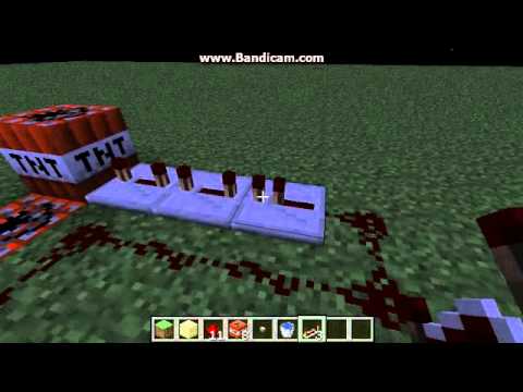 Compact TNT Cannon (Tutorial) Minecraft 1.2.5.avi