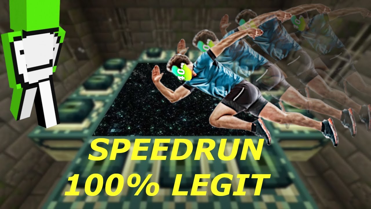 Minecraft speedrun WORLD RECORD | 100% LEGIT NO SCAM | Shit content #1