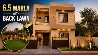 6.5 Marla Luxury House for Sale in Bahria Town Rawalpindi | Huge Back Lawn + BBQ Area