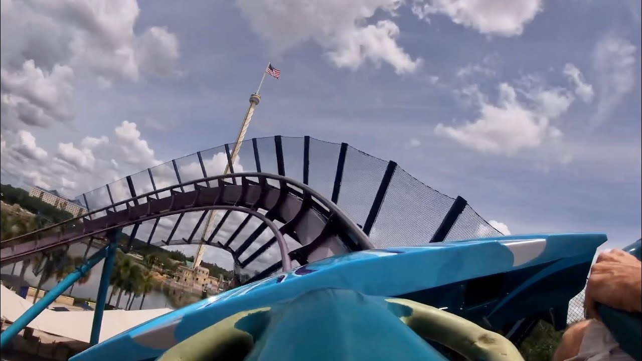 Mako On-Ride Front Row HD POV at SeaWorld Orlando - YouTube