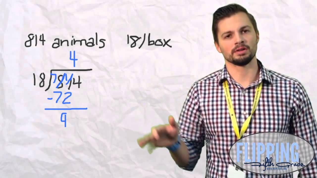 Topic 5.3 Diving Numbers With Two Digit Divisors To Get Two Digit