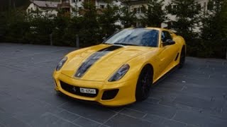 I`ve filmed this insane loud ferrari 599 gto with straight pipes
during the chedi supercar weekend in andermatt, do you like sound of
it ? i love it.