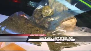 Officers Bust a Suspected Grow Operation in Dayton