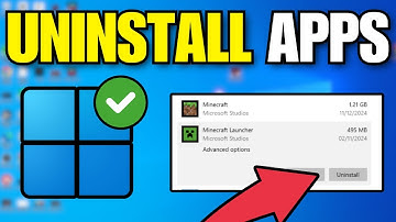 How To Uninstall Apps On Windows 10/11 - Full Tutorial