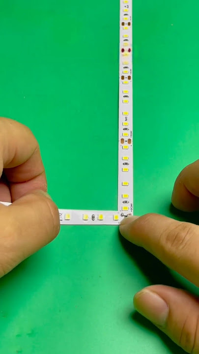 LED Strip 90° soldering tips|#led #ledlights #soldering #ledstrip #shorts #shortvideo
