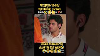 #sameer Raja sa ki pant fhat gyi😅😂🤣#rimeer #serialupdate #newpromo #rimjhimserial #dangaltv #shorts