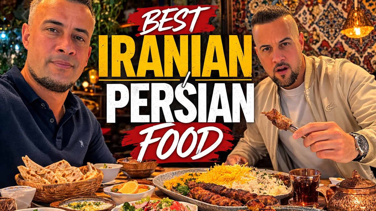 This Persian / Iranian Food Is BETTER Than I Expected 🇮🇷🔥 We Couldn’t Stop Burping! 🤣 