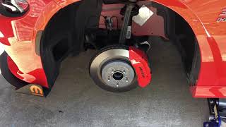 Dodge charger rt brake calipers Clearance
