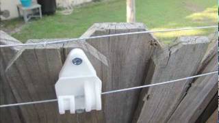 Securing & Electrifying a Privacy Fence  FH3