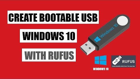 Cara Membuat Bootable Windows 10 Dengan USB Menggunakan Aplikasi Rufus