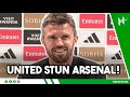 BEATEN Both City And Arsenal Michael Carrick Arsenal 2 3 Manchester United 