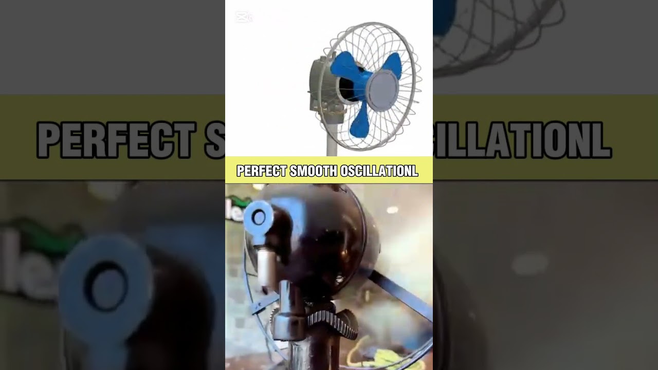 The Most Satisfying Fan Mechanism Ever? ⚙️ 