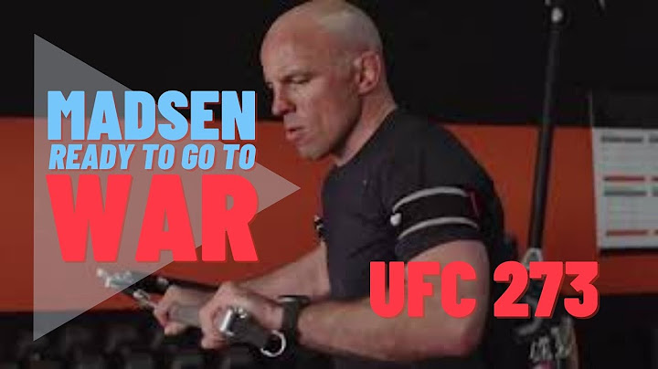 Mark O Madsen ready to go to war / UFC273 Jacksonville, Florida🔥