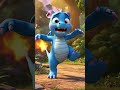 "The Tiny Dragon Who Was Afraid of Fire"#shorts#explorepage #cartoon