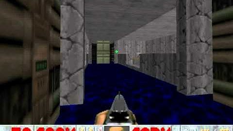 Doom 2 - Hell On Earth (Level 02 - Underhalls)
