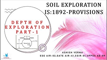 Significant Depth of Exploration|IS:1892 Guidelines|Foundation Engineering|STATE PSC AE/JE|ESE|GATE