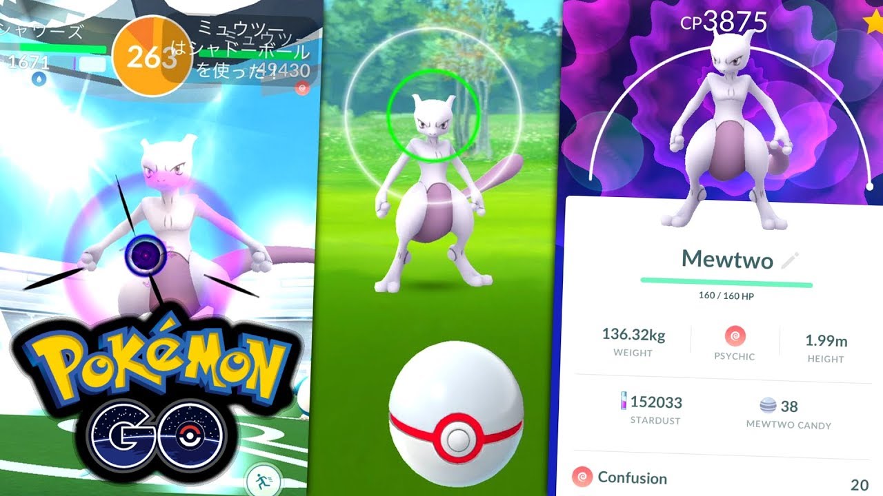 Mewtwo Pokemon Go Best Movesets Counters Evolutions And Cp