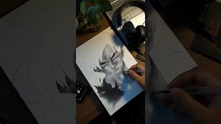 ✶⋆.˚꩜ .ᐟ˙⋆ #dragonball #goku #manga #anime #aesthetic #ballpenart  #drawing #trending #music