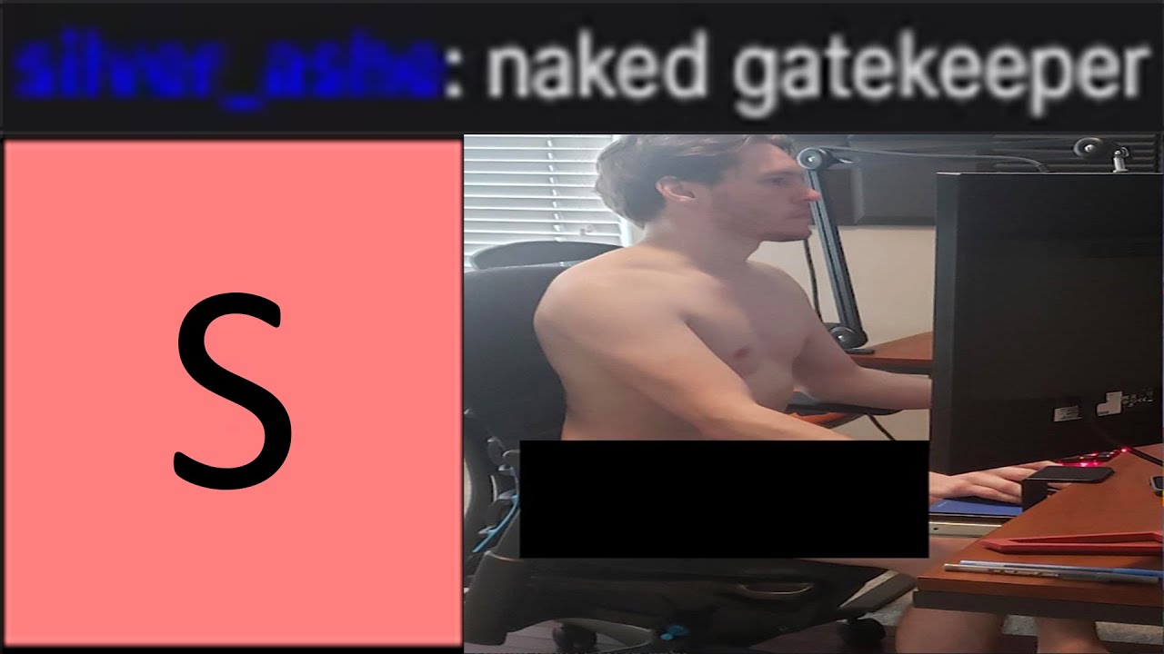 NUDIST streamer jerma makes a "things to do NAKED" tier list