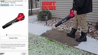 BEST Value Battery Powered Leaf Blower Review