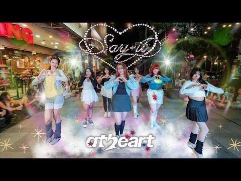 [KPOP IN PUBLIC | BUSKING] AtHeart 'Say It' Dance Cover by SUGAR X SPICY | Indonesia
