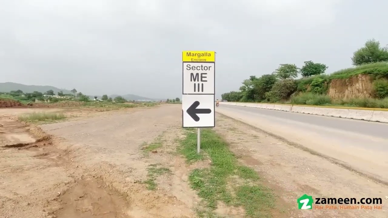 1 KANAL RESIDENTIAL PLOT FOR SALE IN  MARGALLA ENCLAVE ISLAMABAD