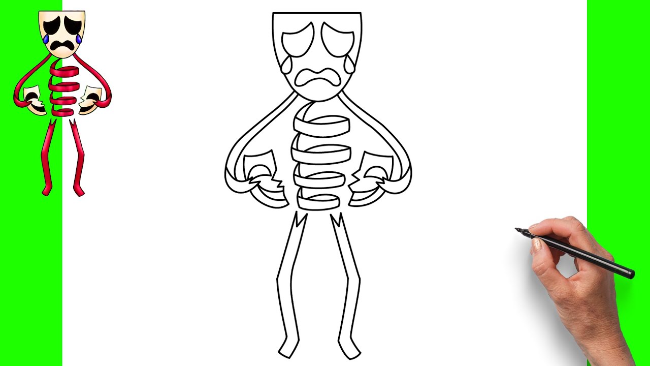 Gangle Drawing Alone How To Draw SAD GANGLE | The Amazing Digital Circus | EASY | STEP BY ...