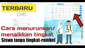 Menaikkan/menurunkan/mengulang tingkat siswa tanpa tingkat-rombel | EMIS 4.0
