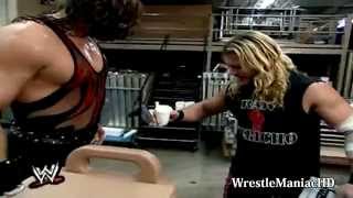 Chris Jericho Spills Coffee On Kane 1998 Raw