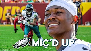 DeVonta Smith MIC’D UP for Eagles come from behind VICTORY!