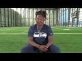 Shaquem Griffin interviewed by Dylan Dryer at the CAF Heroes, Heart and Hope Gala in NYC