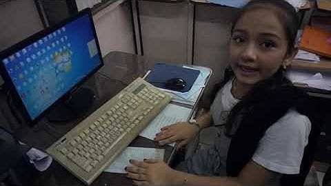 std 1 Computer પાઠ 2 કમ્પ્યુટરના ભાગો (સમજૂતી)